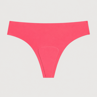 Seamless No-Show Camel Toe Cover Thong – 6 Pack