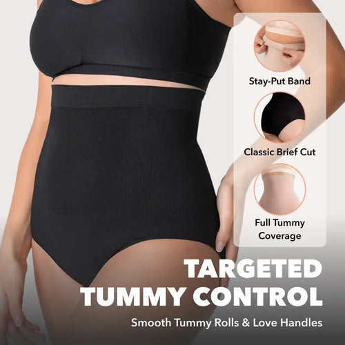 High-Waisted Tummy Control Shapewear Panty
