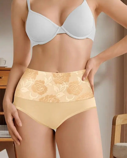 6-Pack High Waist Cotton Tummy Control Briefs S-2XL