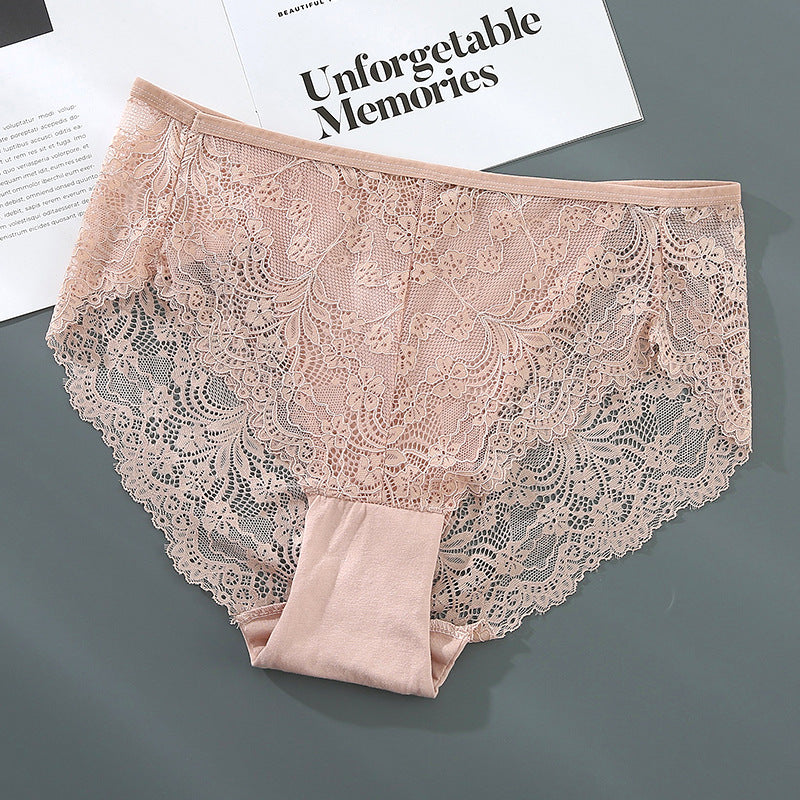Soft Breathable Lace Tummy Control Briefs(S-5XL)