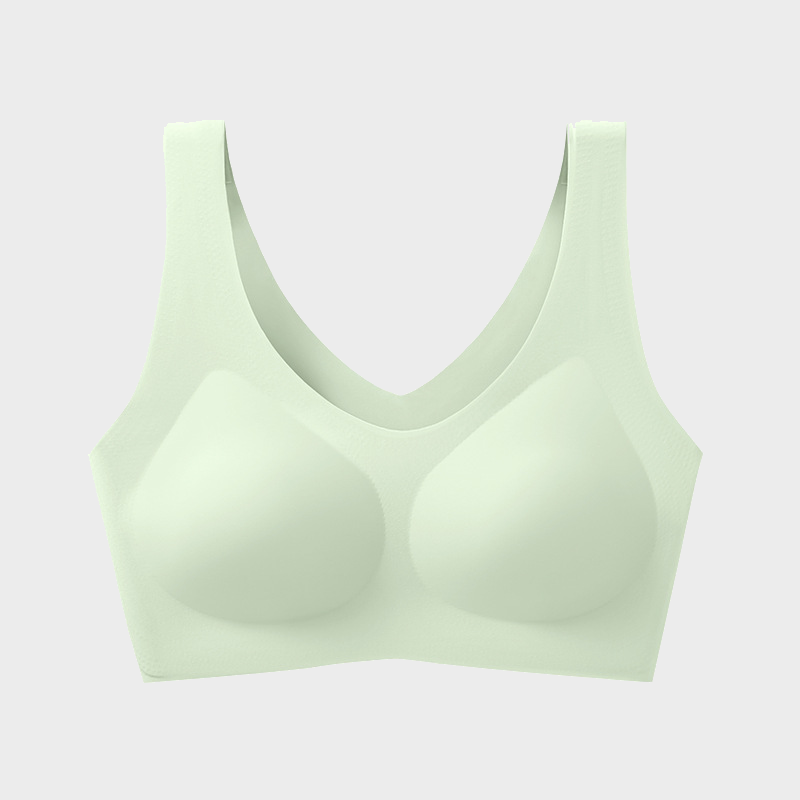 Women's Seamless Wireless Bra – Full Coverage Soft Stretch Everyday Bralette