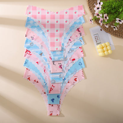 WaveEdge™ Seamless Leopard Underwear Set