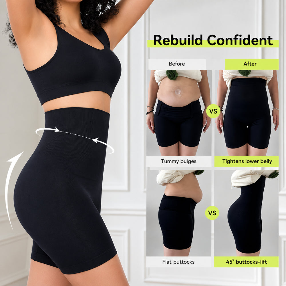Seamless Tummy Control Shaping Shorts