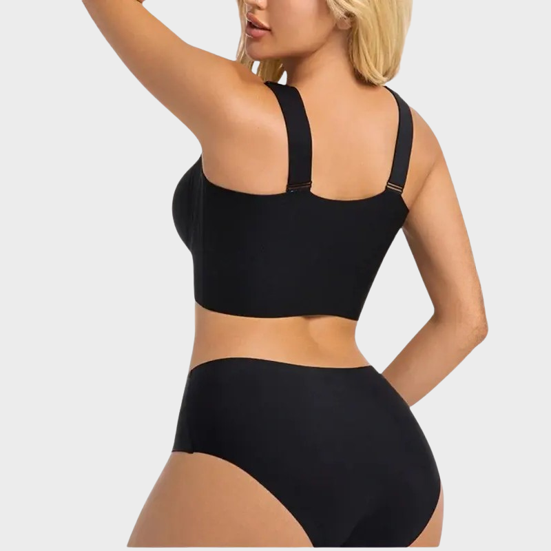 Front Closure Seamless Support Bra