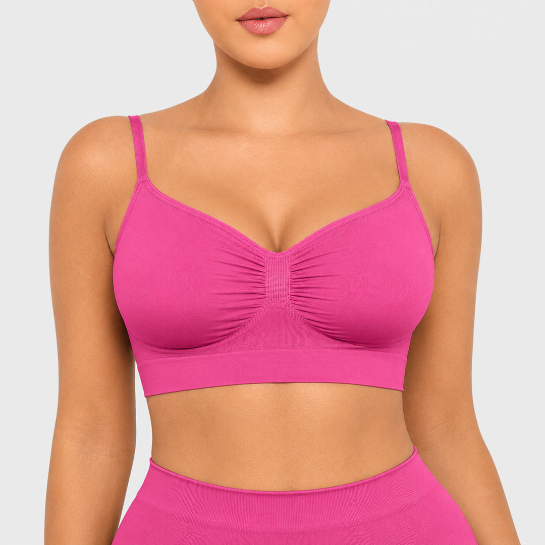Women’s Wireless Seamless Bra – No Underwire Comfort Bralette