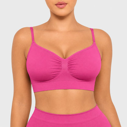 Women’s Wireless Seamless Bra – No Underwire Comfort Bralette