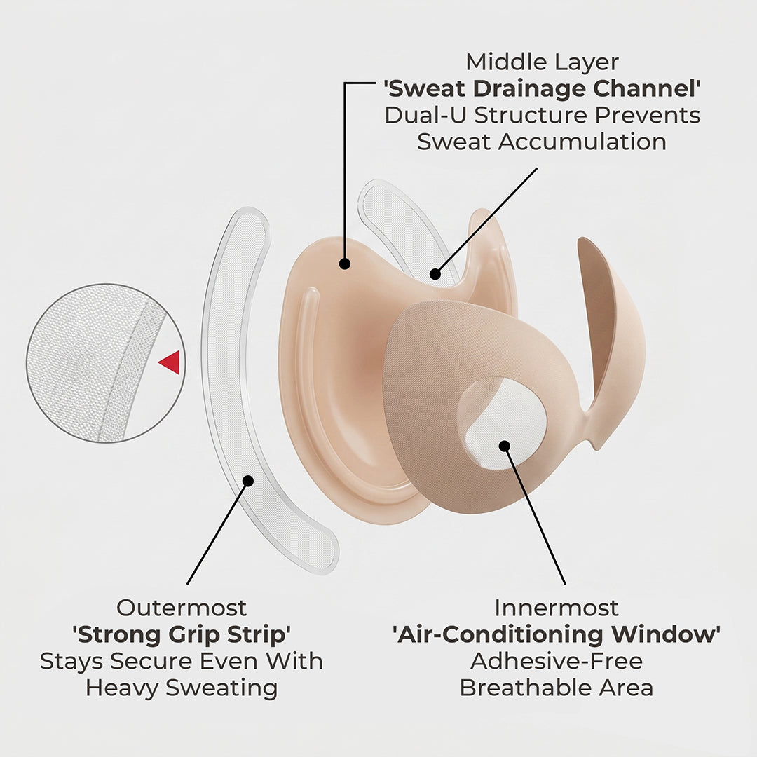 Stick-On Push-Up Bra for Instant Cleavage(2 Pairs)