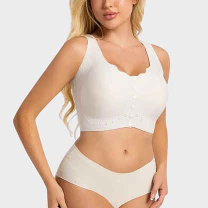 Front Closure Seamless Support Bra