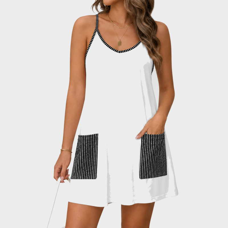 Mini Sundress with Built-in Shorts