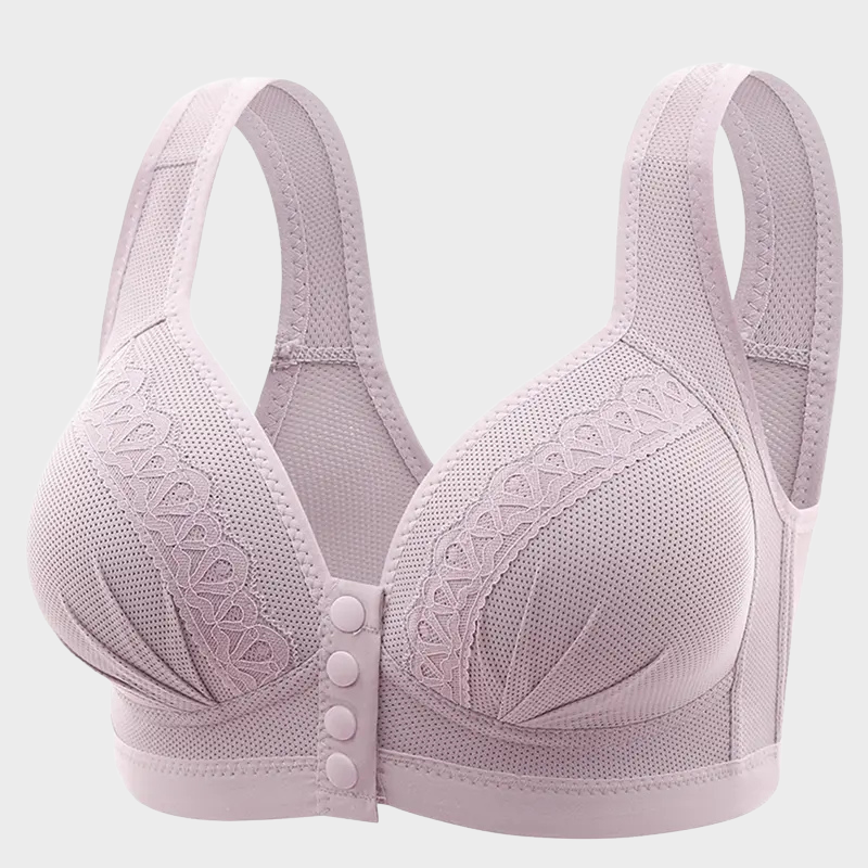 Front Closure Full Coverage Support Bra