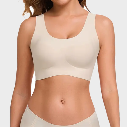 Women's Seamless Wireless Bra – Full Coverage Soft Stretch Everyday Bralette