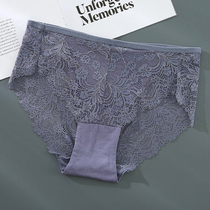 Soft Breathable Lace Tummy Control Briefs(S-5XL)
