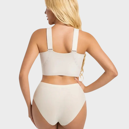 Front Closure Seamless Support Bra