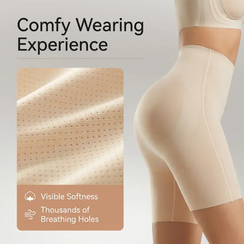 High-Waisted Seamless Tummy Control Shaper Shorts