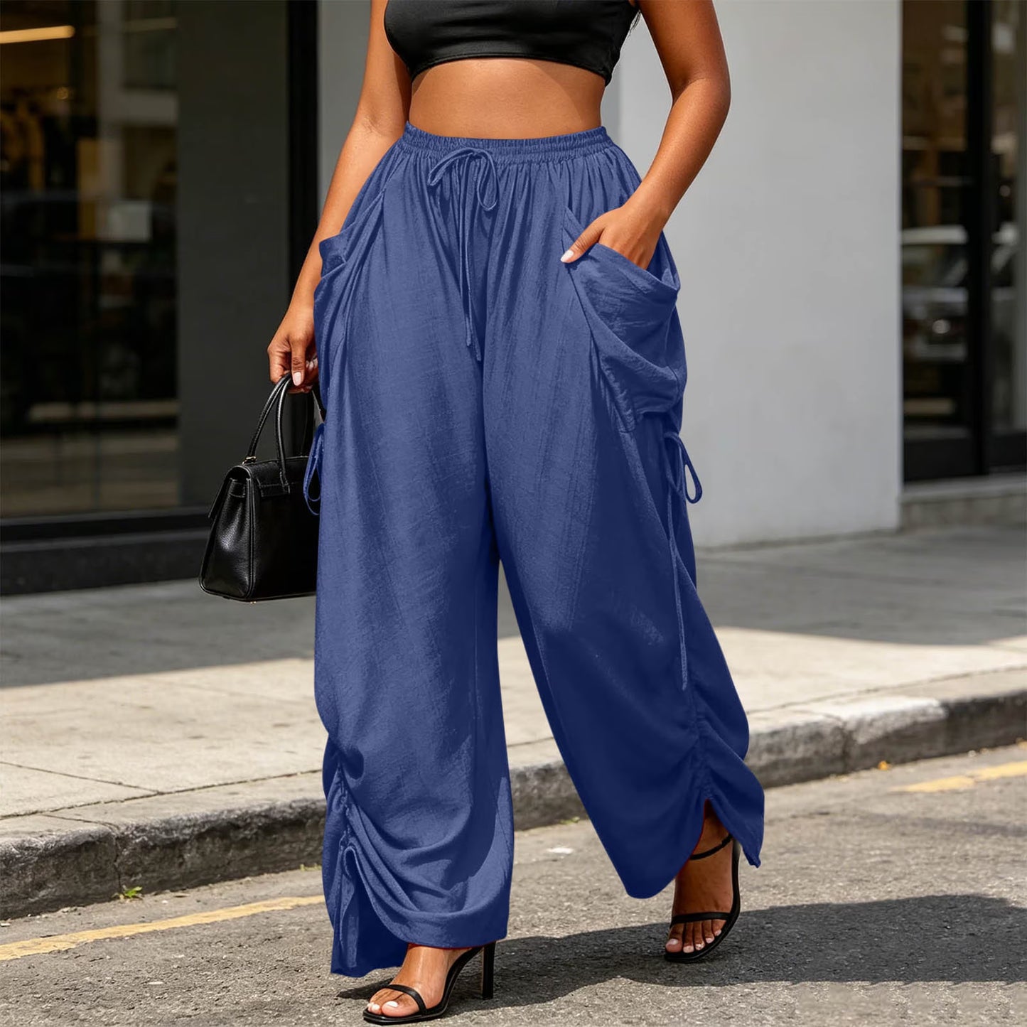 FlowEase™ Relaxed Wide Leg Pants