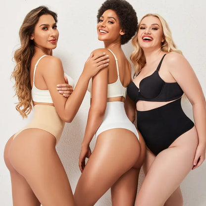 High-Waist Seamless Tummy Control Thong