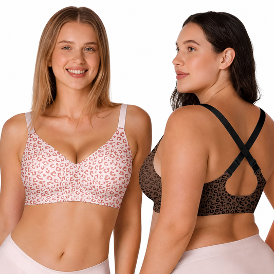 Wireless Seamless Push-Up Full Coverage Jelly Bra