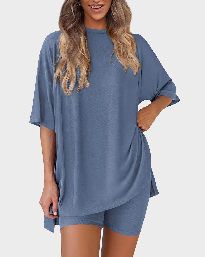 Casual Oversized 2-Piece Lounge Set product image 1