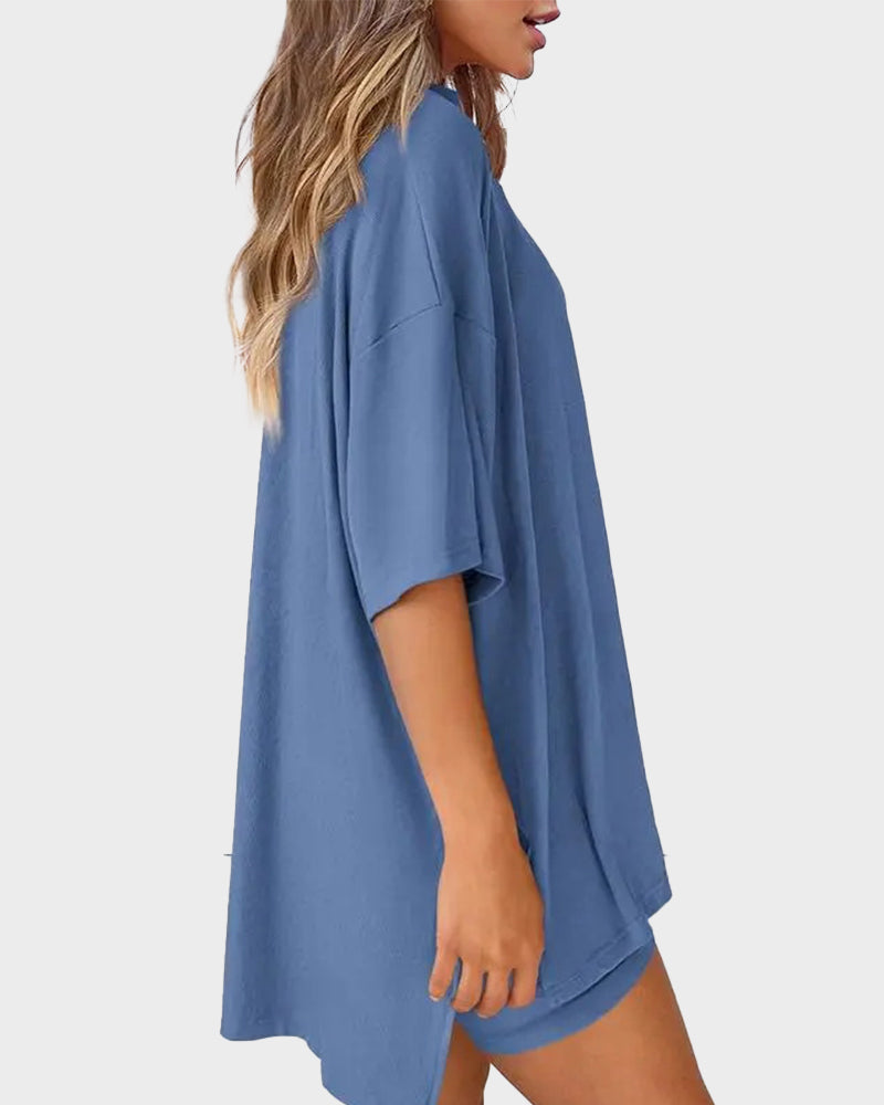 Casual Oversized 2-Piece Lounge Set product image 3