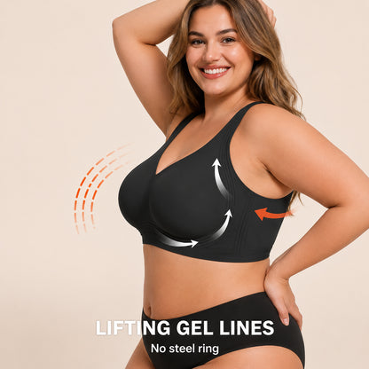 Comfortable Wireless Full Coverage Jelly Smoothing Bra