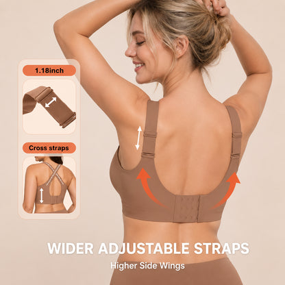 Comfortable Wireless Full Coverage Jelly Smoothing Bra