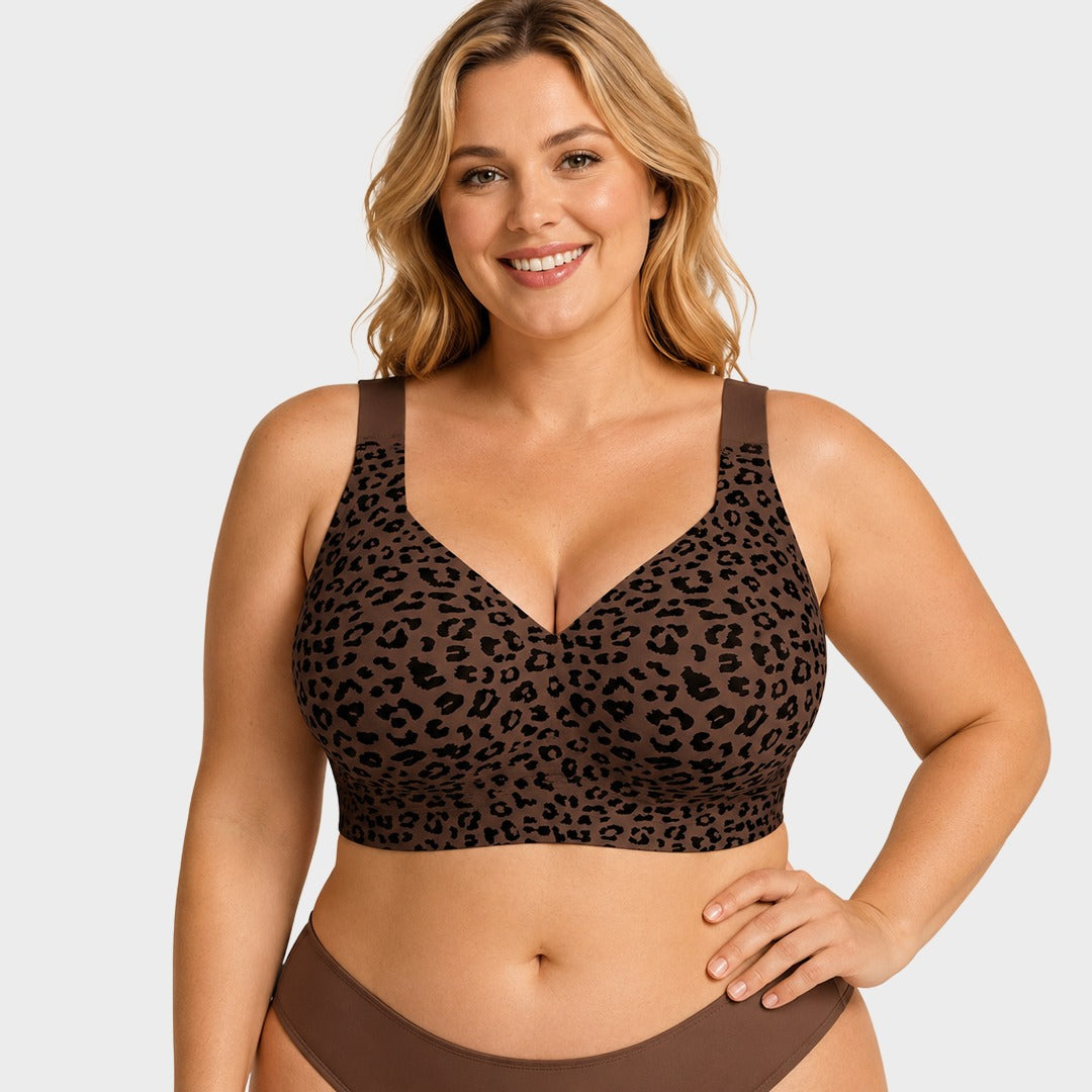 Comfortable Wireless Full Coverage Jelly Smoothing Bra