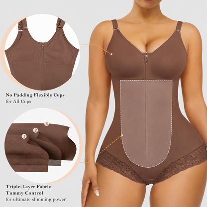Overbust Colombian Faja Shapewear for Women with Tummy Control