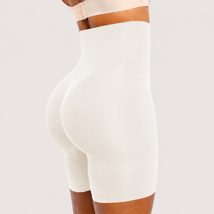 Seamless High-Waisted Sculpting Shorts
