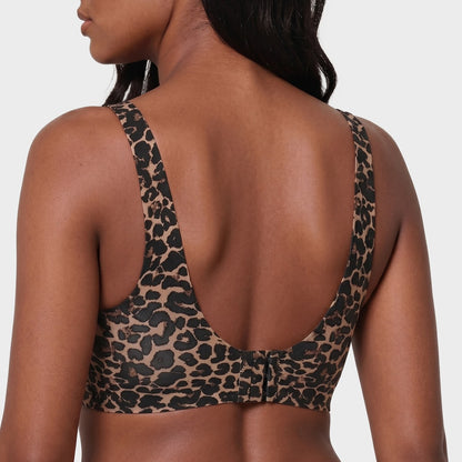 Seamless Deep V Push-Up Wireless Bra