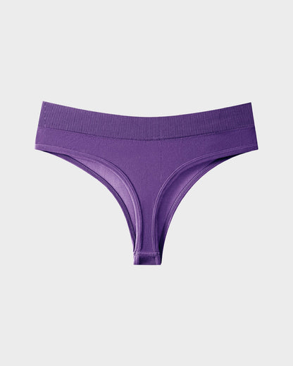 Second Skin Seamless Thongs (9 Pack)