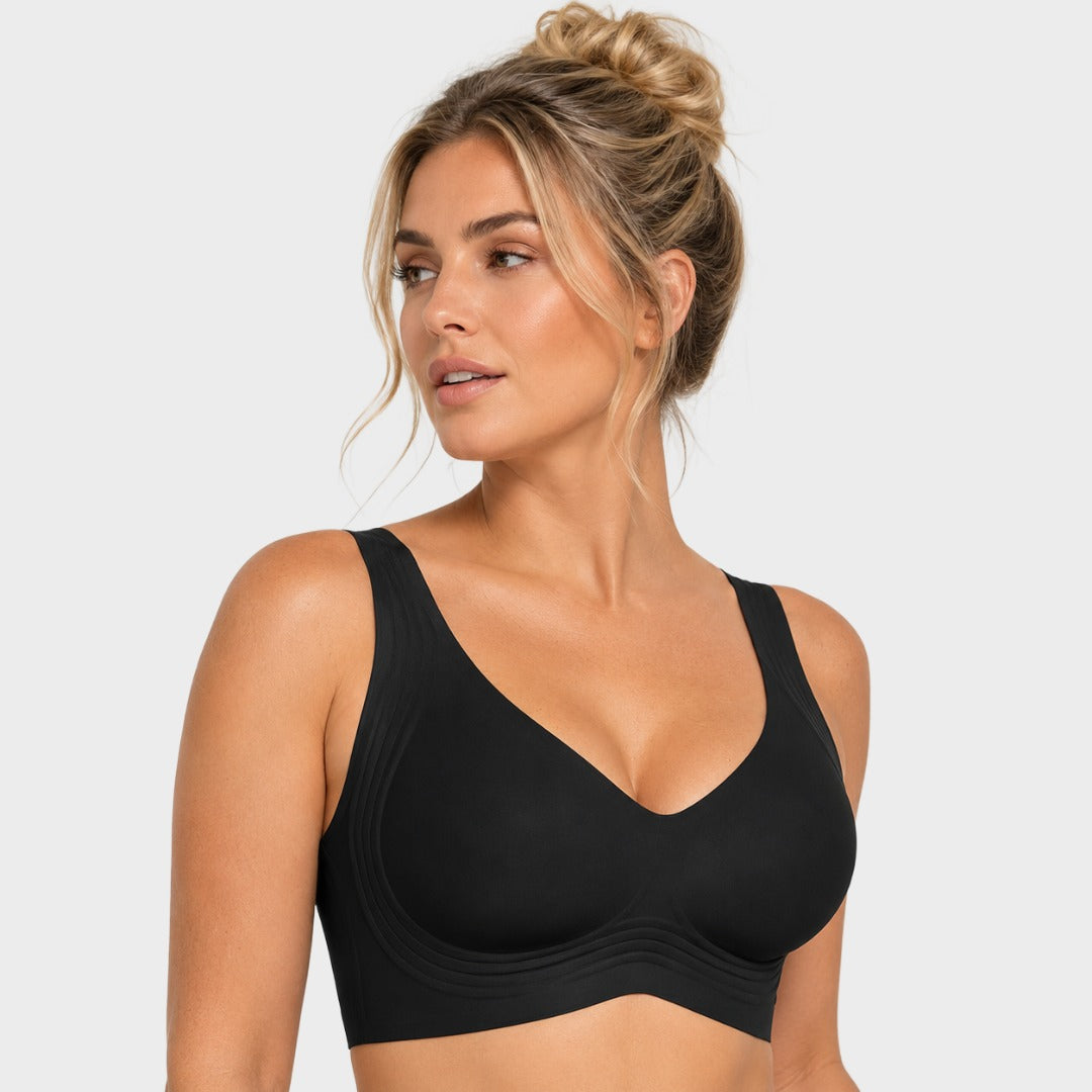 Comfortable Wireless Full Coverage Jelly Smoothing Bra