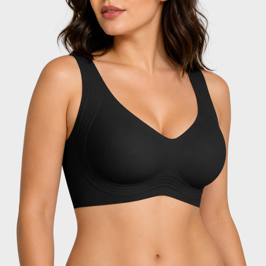 Comfortable Wireless Full Coverage Jelly Smoothing Bra