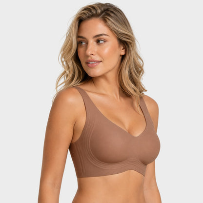 Comfortable Wireless Full Coverage Jelly Smoothing Bra