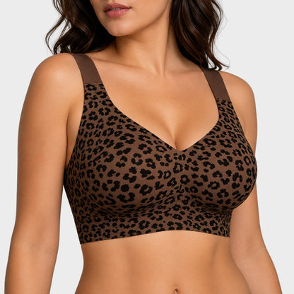 Comfortable Wireless Full Coverage Jelly Smoothing Bra