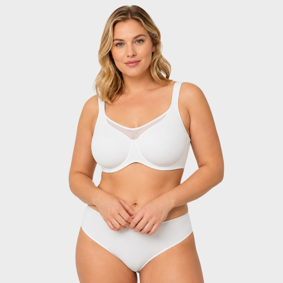 Plus Size Cooling Full Coverage Minimizer Bra