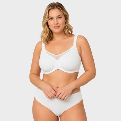 Plus Size Cooling Full Coverage Minimizer Bra