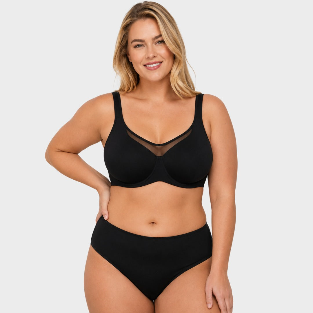 Plus Size Cooling Full Coverage Minimizer Bra
