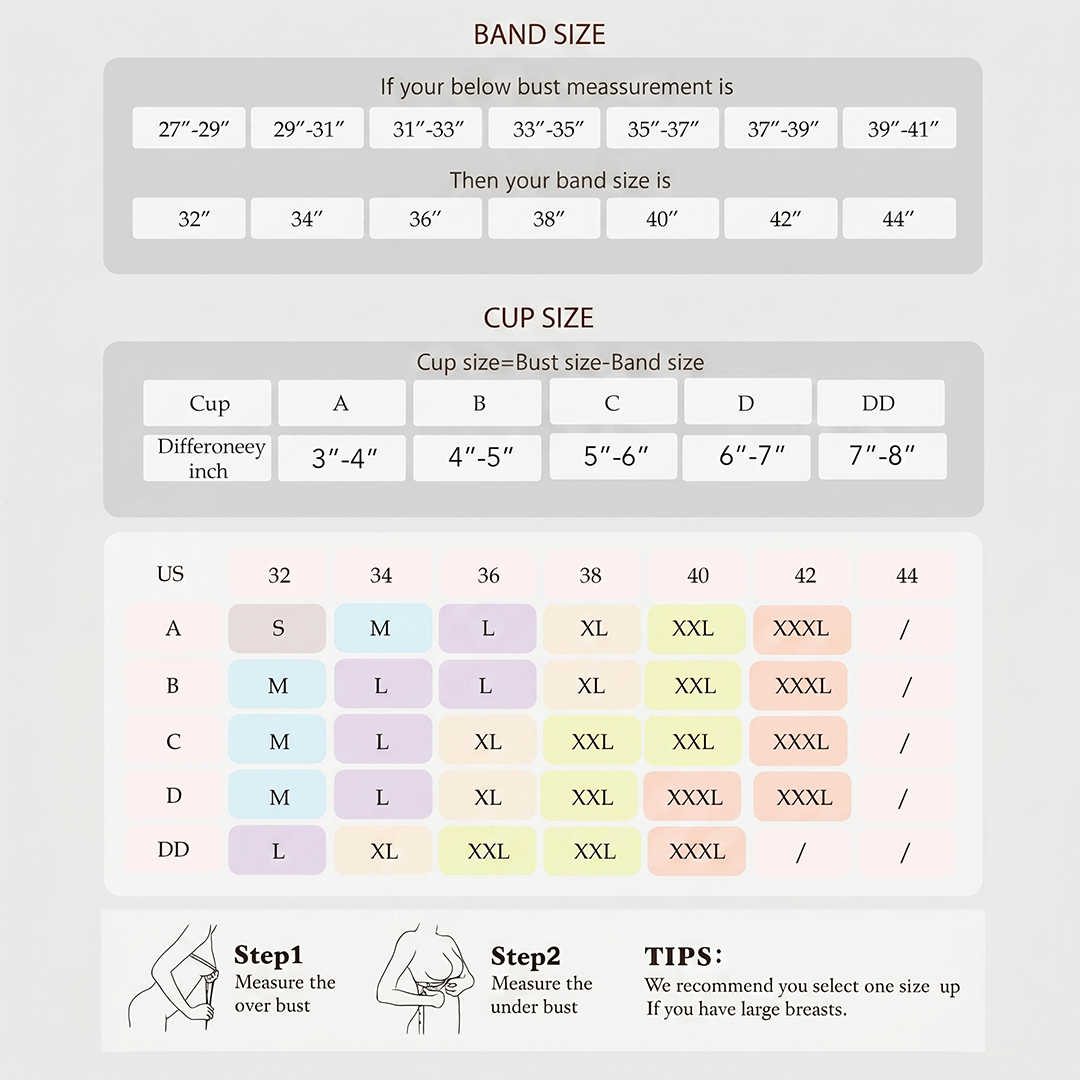 Front Closure Cross-Back Wireless Posture Bra