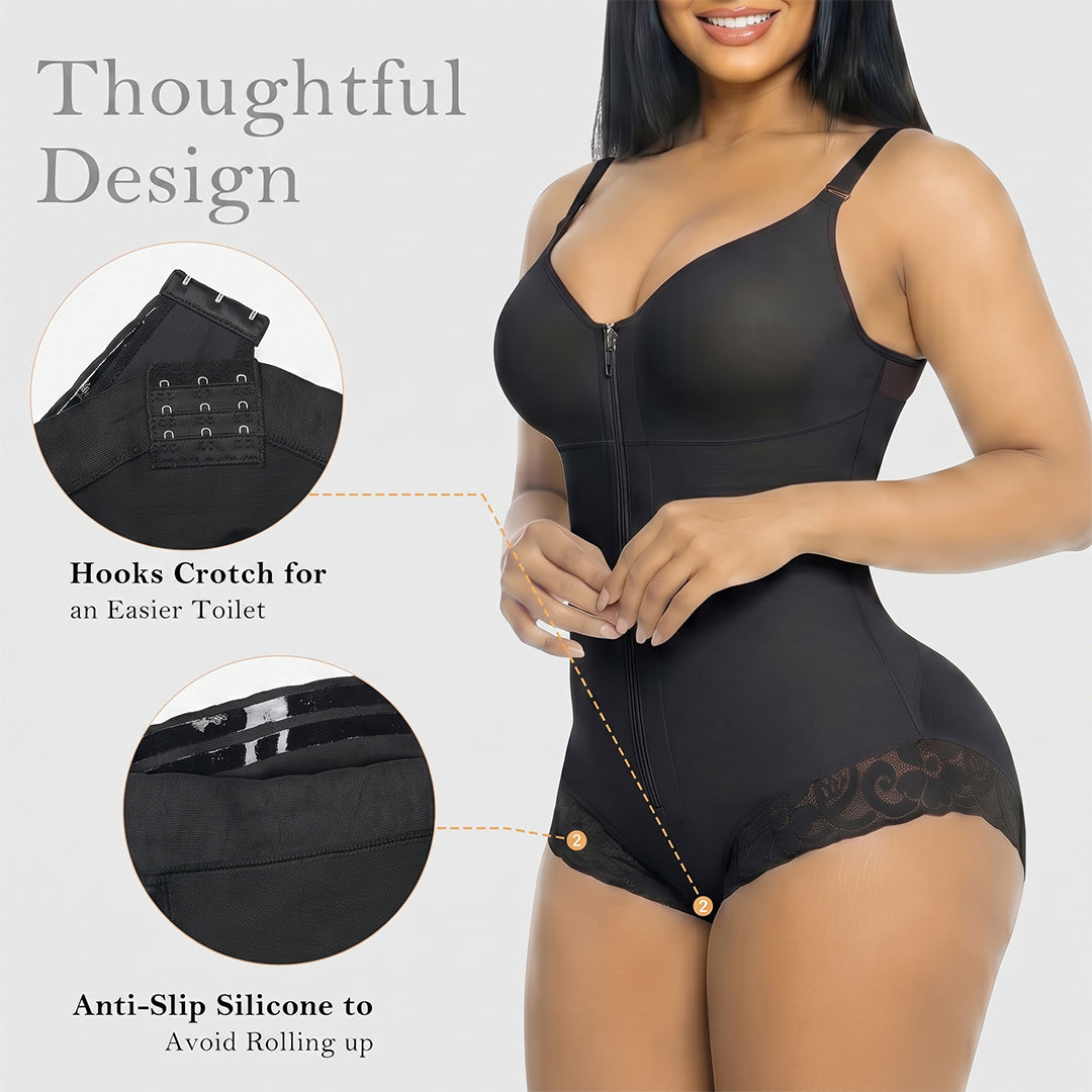 Overbust Colombian Faja Shapewear for Women with Tummy Control