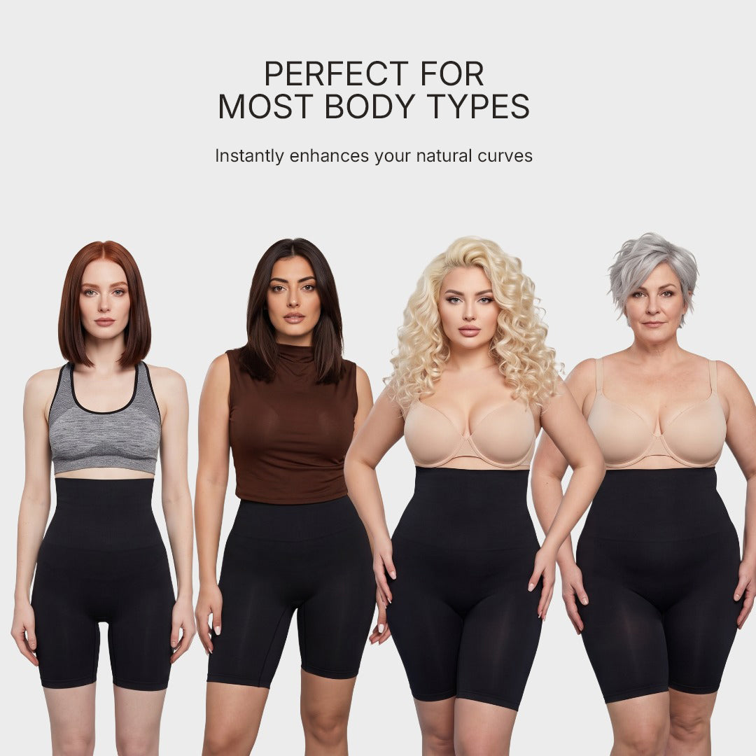 Seamless High-Waisted Sculpting Shorts