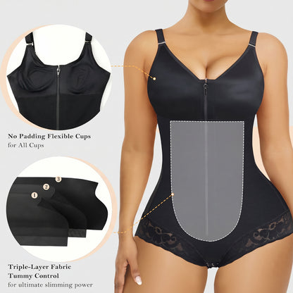 Overbust Colombian Faja Shapewear for Women with Tummy Control