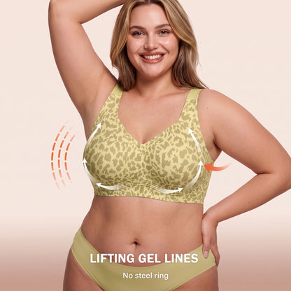 Comfortable Wireless Full Coverage Jelly Smoothing Bra