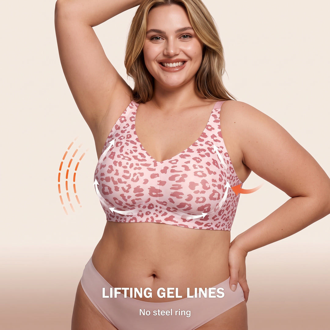Flexible gel lift zones