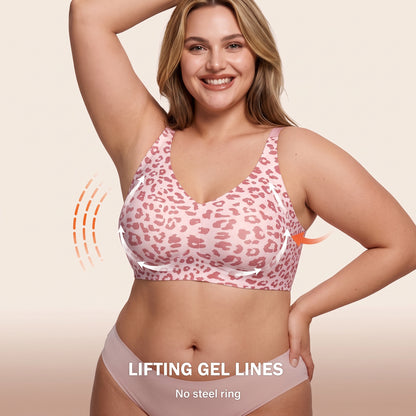 Comfortable Wireless Full Coverage Jelly Smoothing Bra