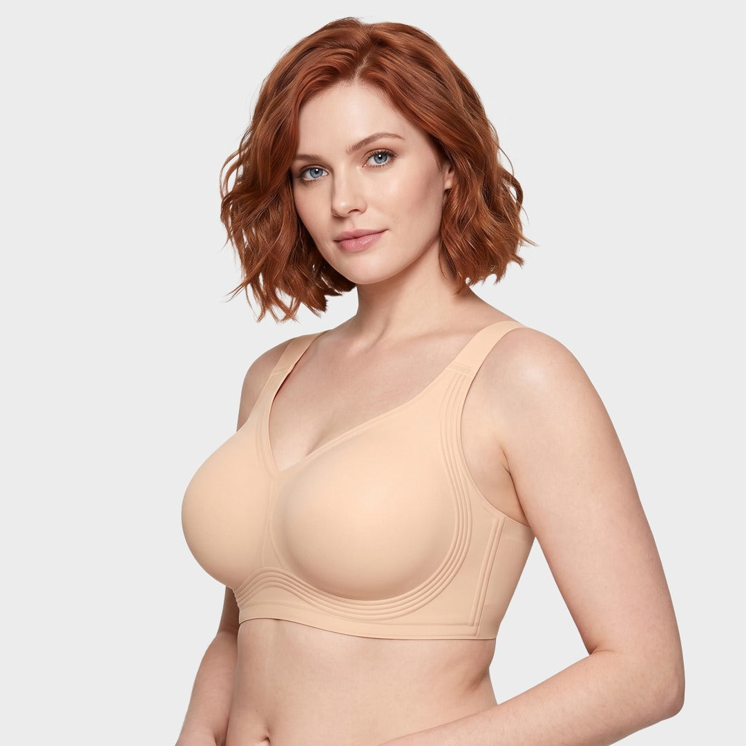 Comfortable Wireless Full Coverage Jelly Smoothing Bra