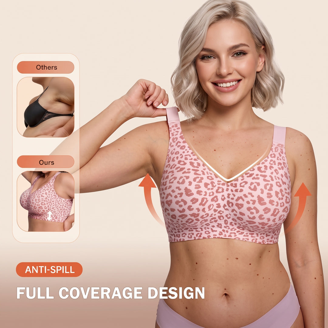 Full coverage bra design