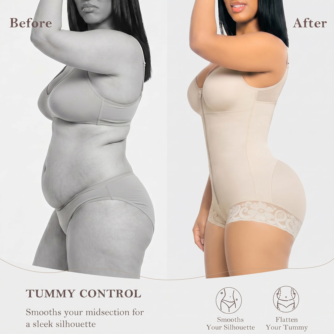 Overbust Colombian Faja Shapewear for Women with Tummy Control