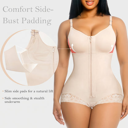 Overbust Colombian Faja Shapewear for Women with Tummy Control