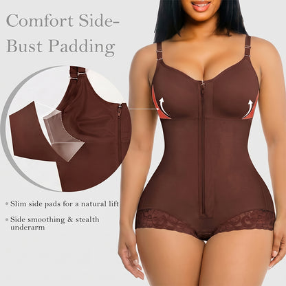 Overbust Colombian Faja Shapewear for Women with Tummy Control