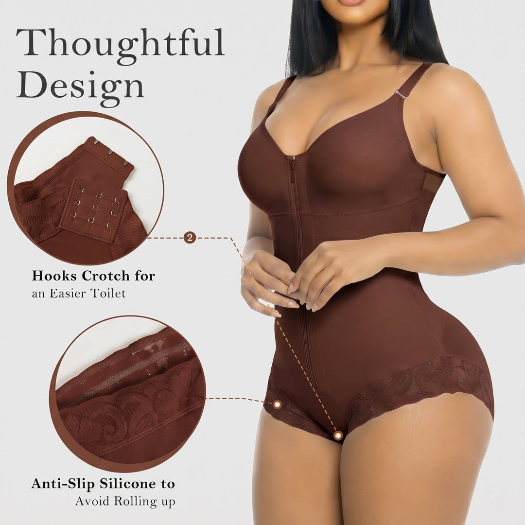 Overbust Colombian Faja Shapewear for Women with Tummy Control
